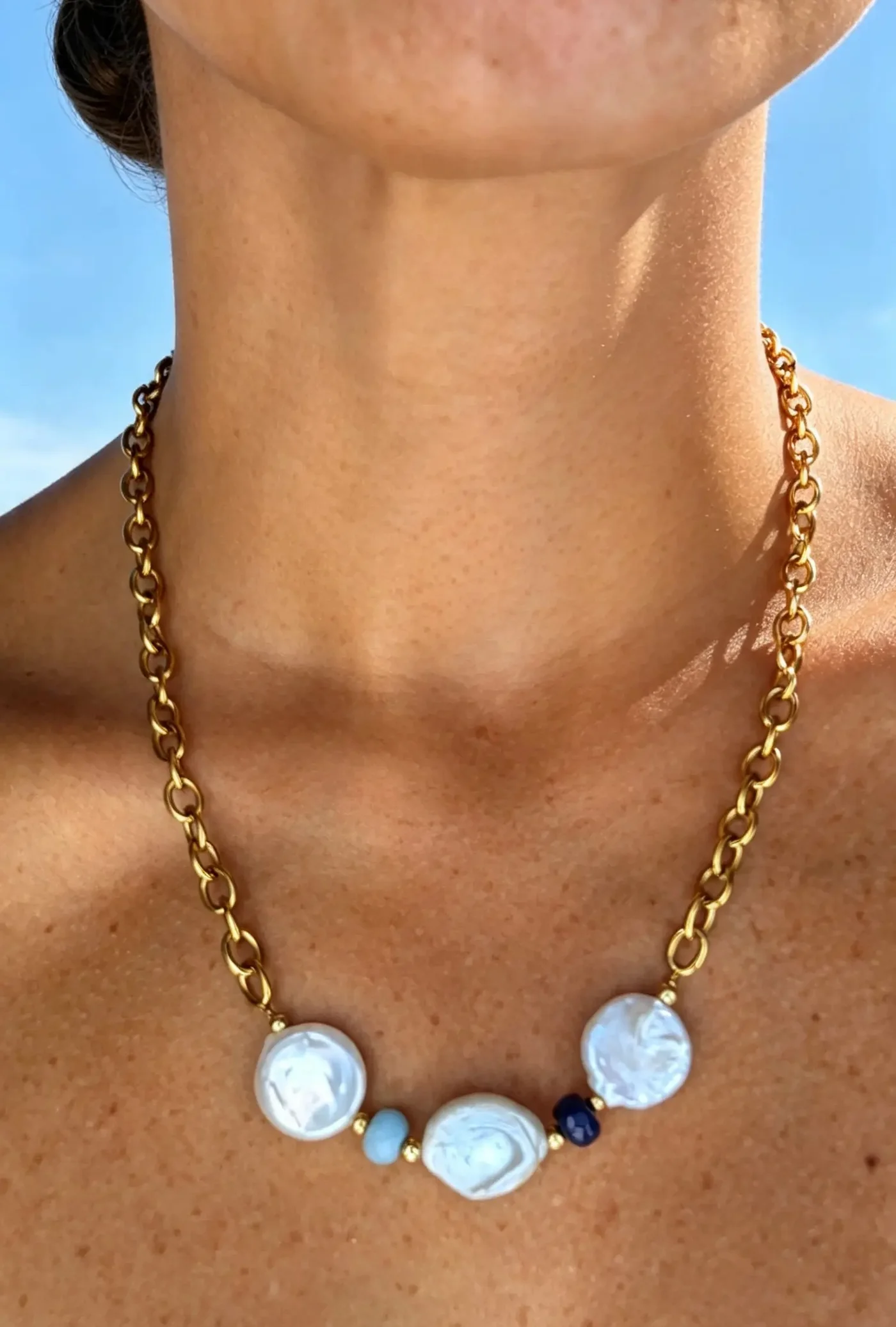 Baroque Ocean Necklace