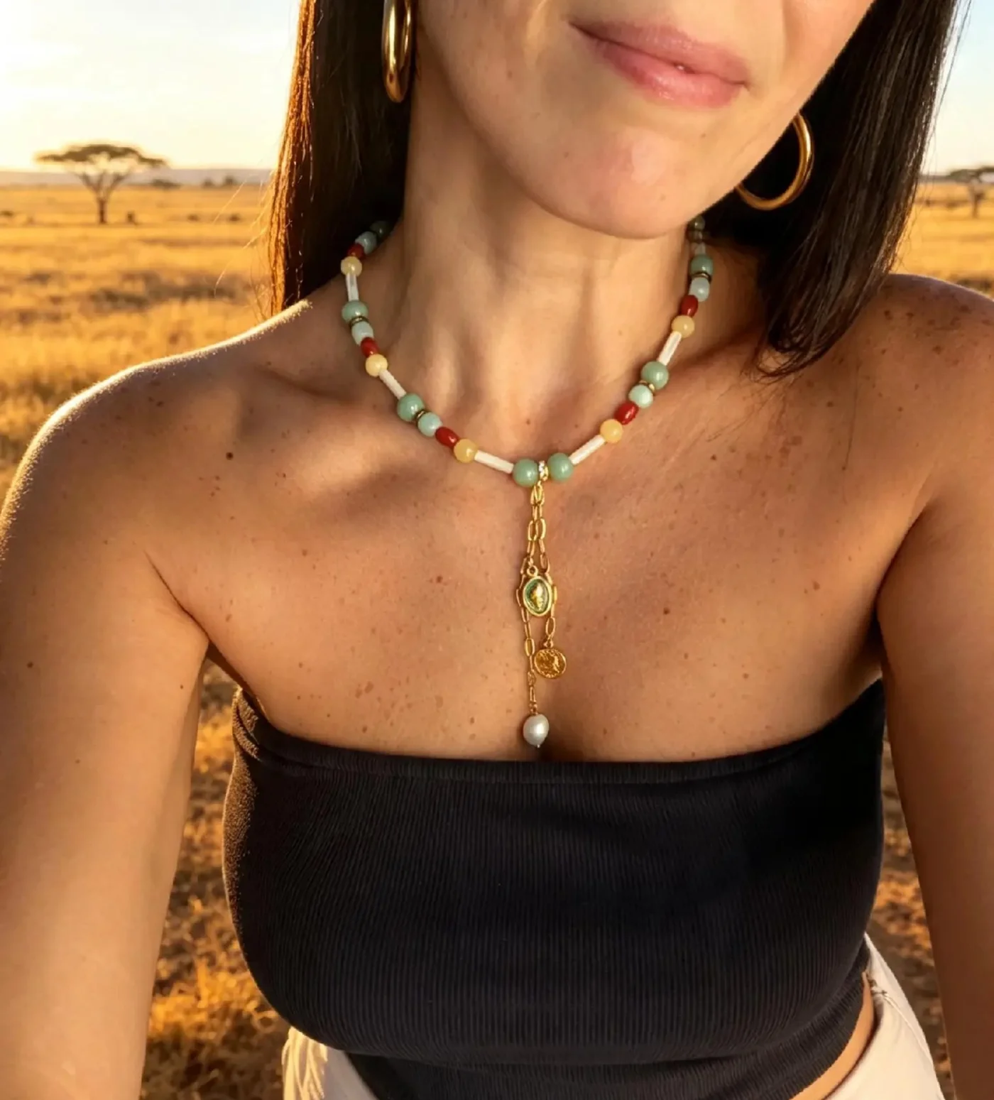 Azure Garden Necklace — vista alternativa