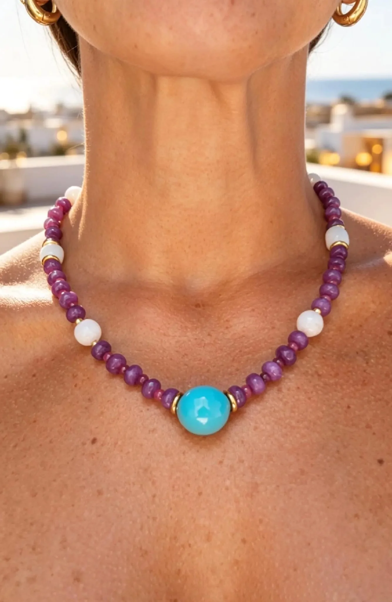 Turquoise Aura Necklace