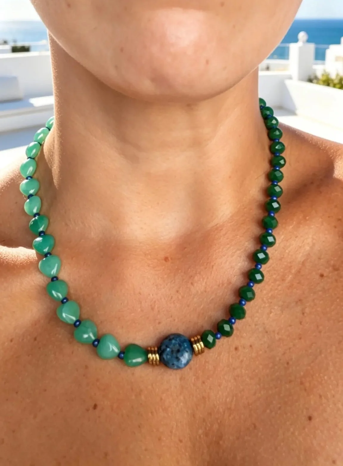 Jade Waves Necklace