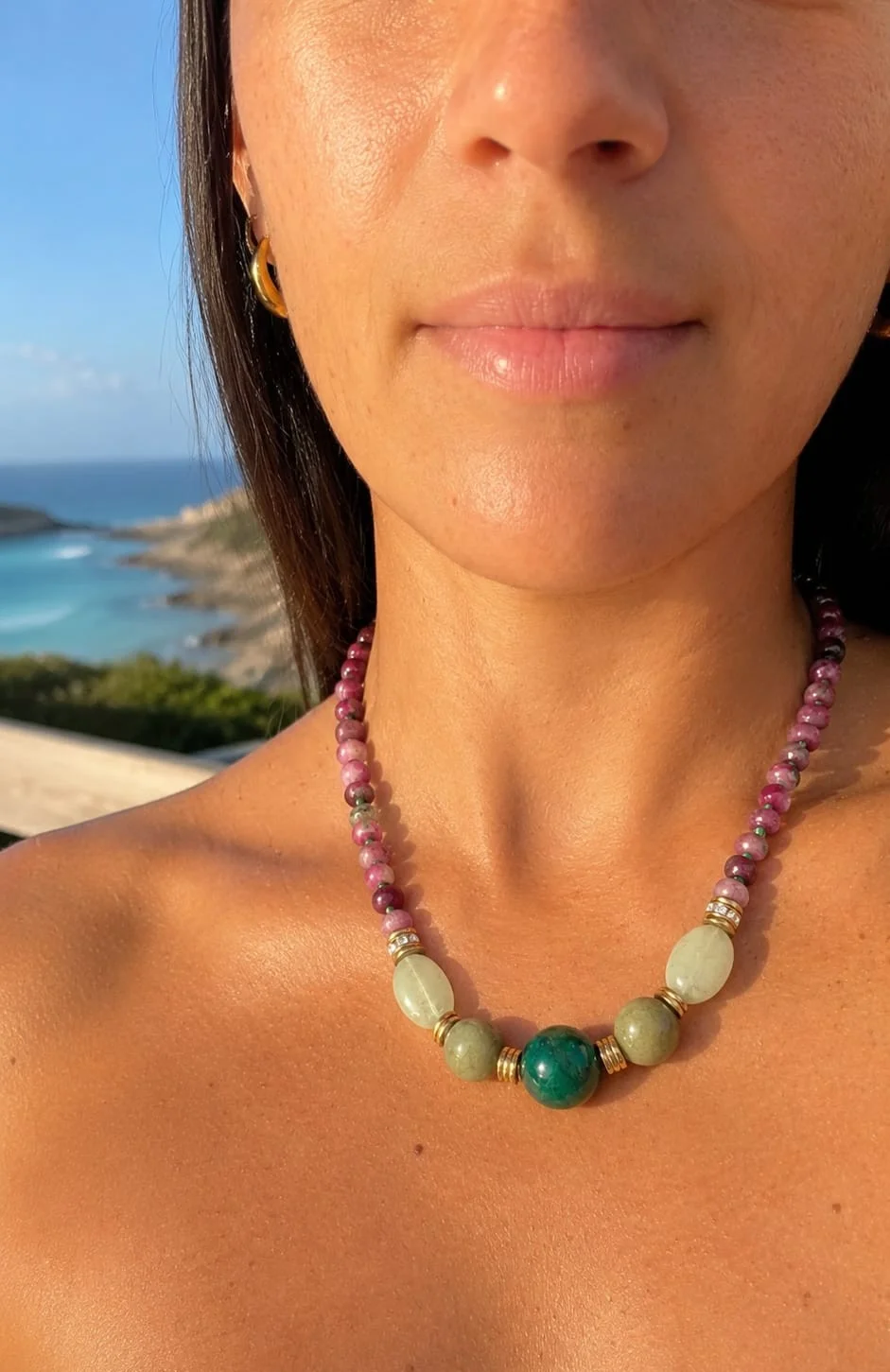 Mediterranean Garden Necklace