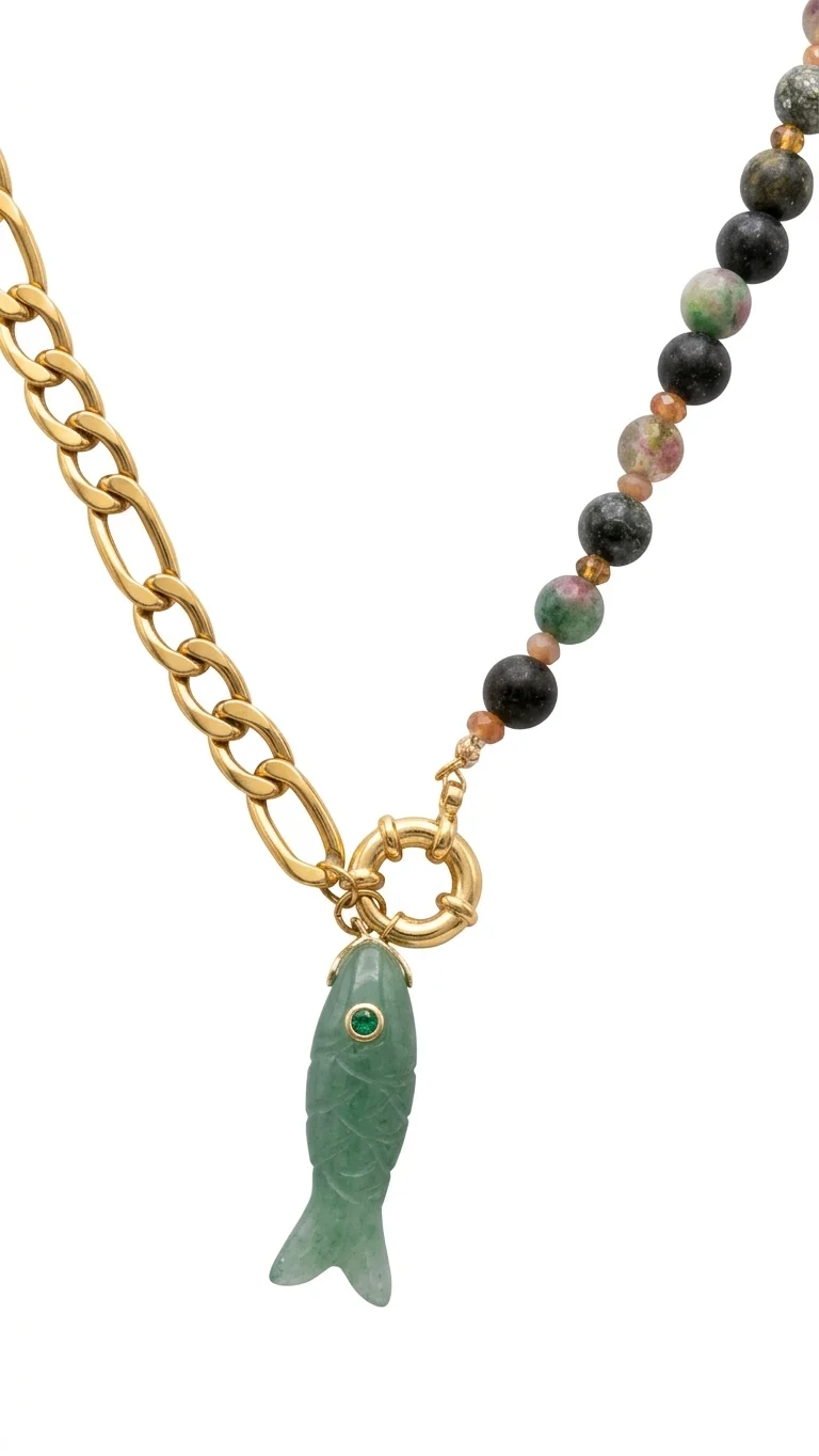 Amulet Jade Necklace — 3