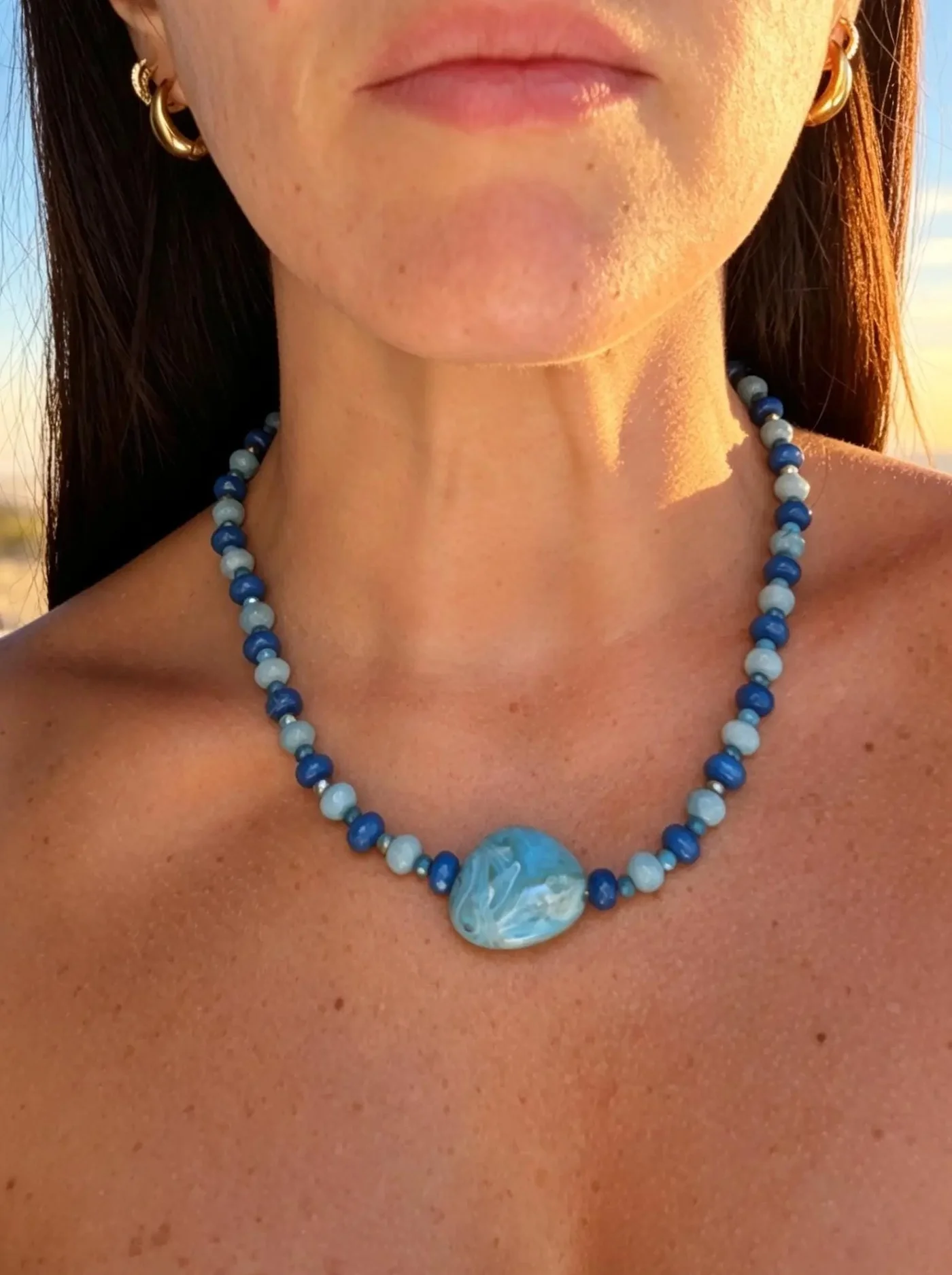 Midnight Wave Necklace