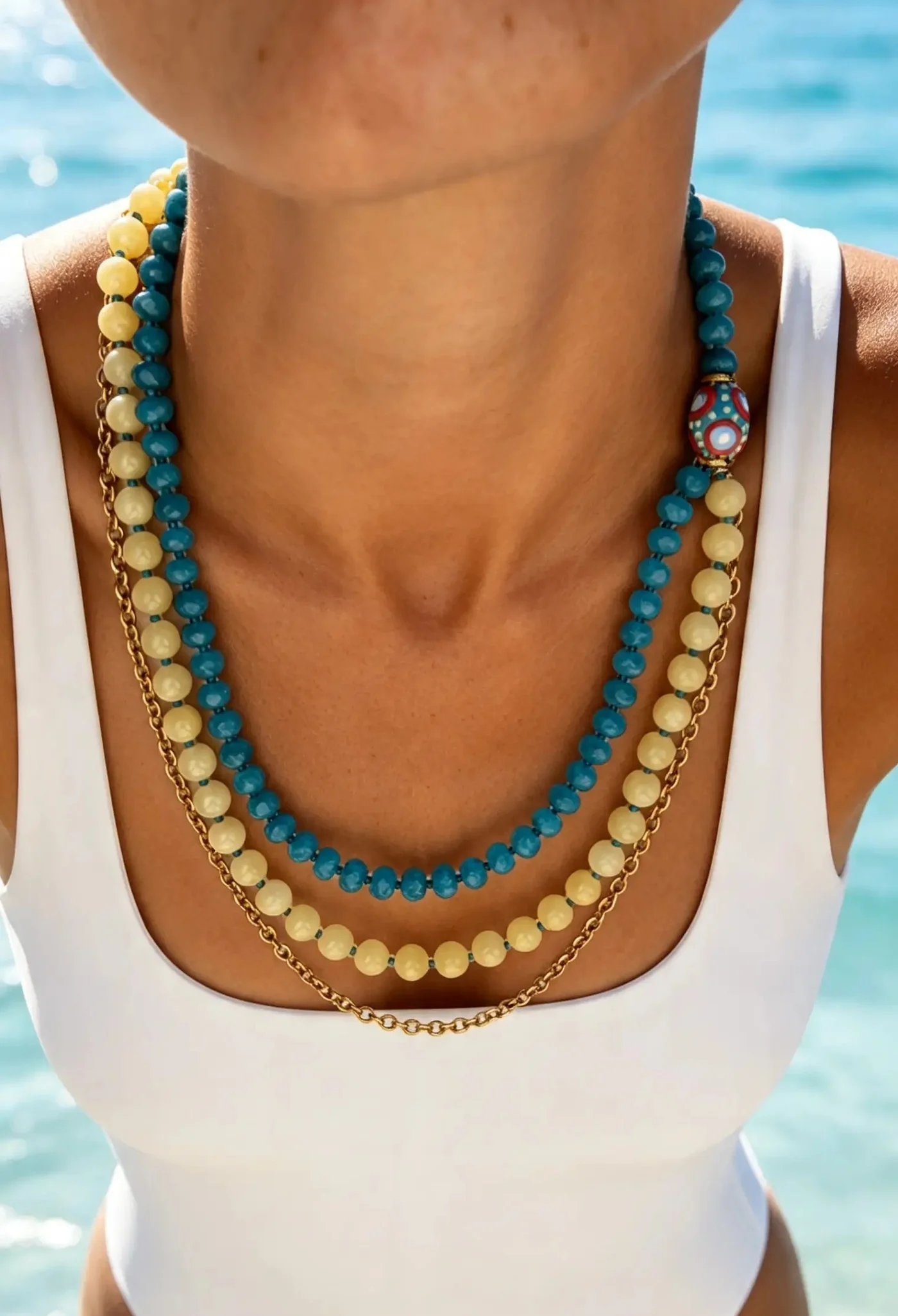 Olas del Caribe Necklace