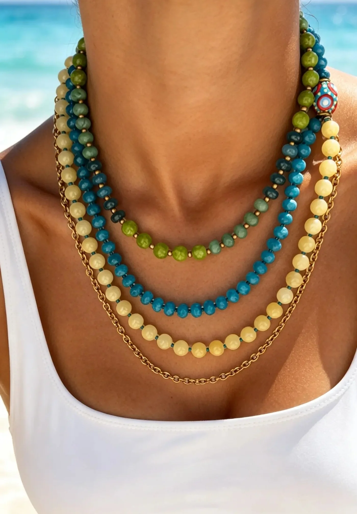 Olas del Caribe Necklace — vista alternativa