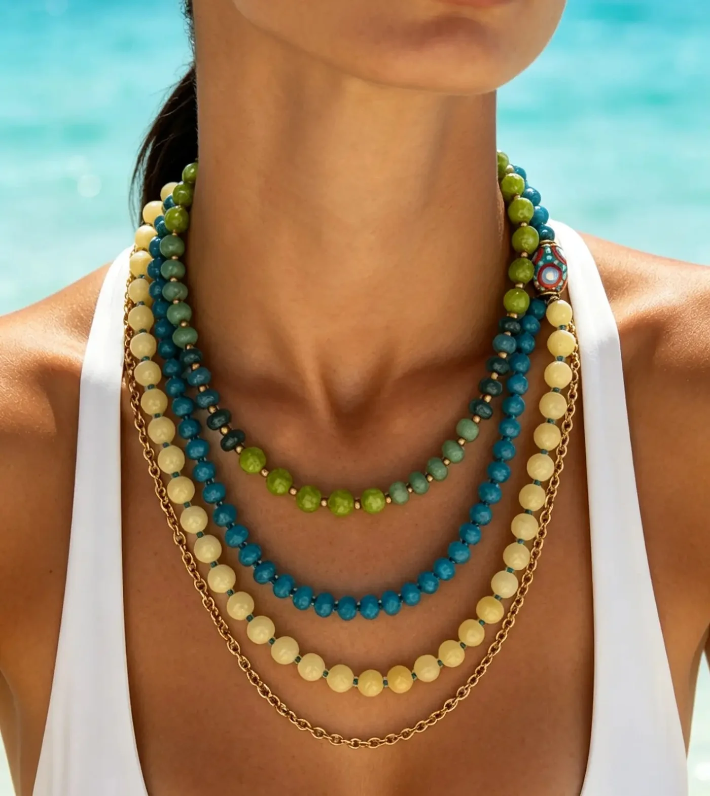 Olas del Caribe Necklace — 3