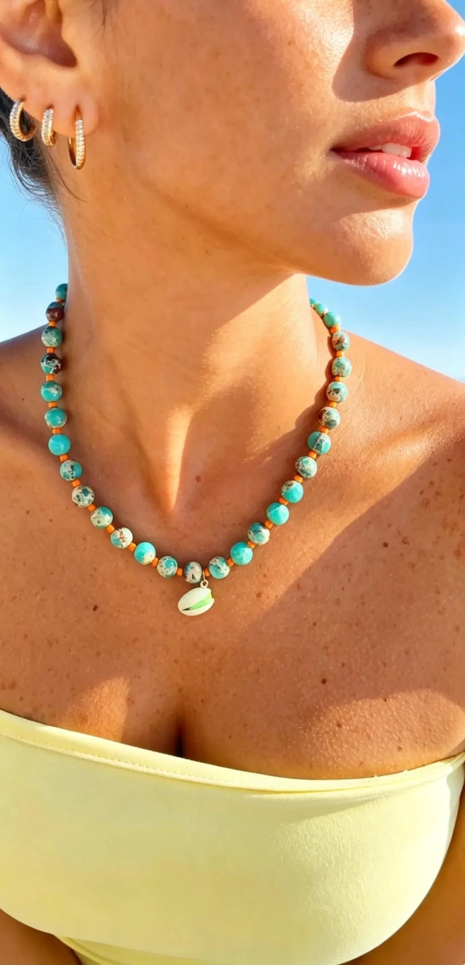 Pistachio Muse Necklace